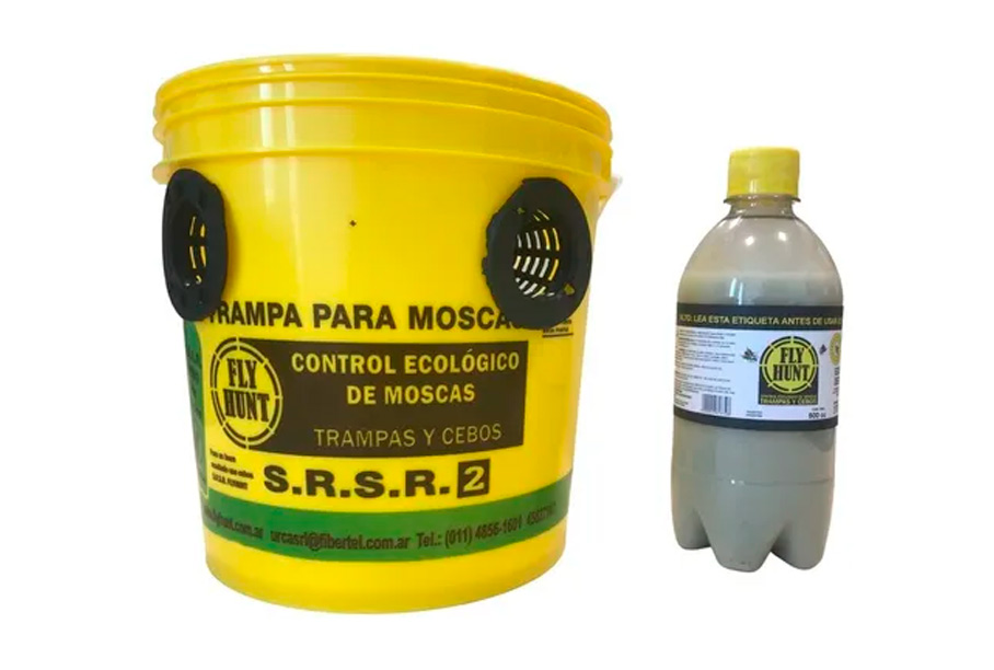 Combo Atrapamoscas 4L